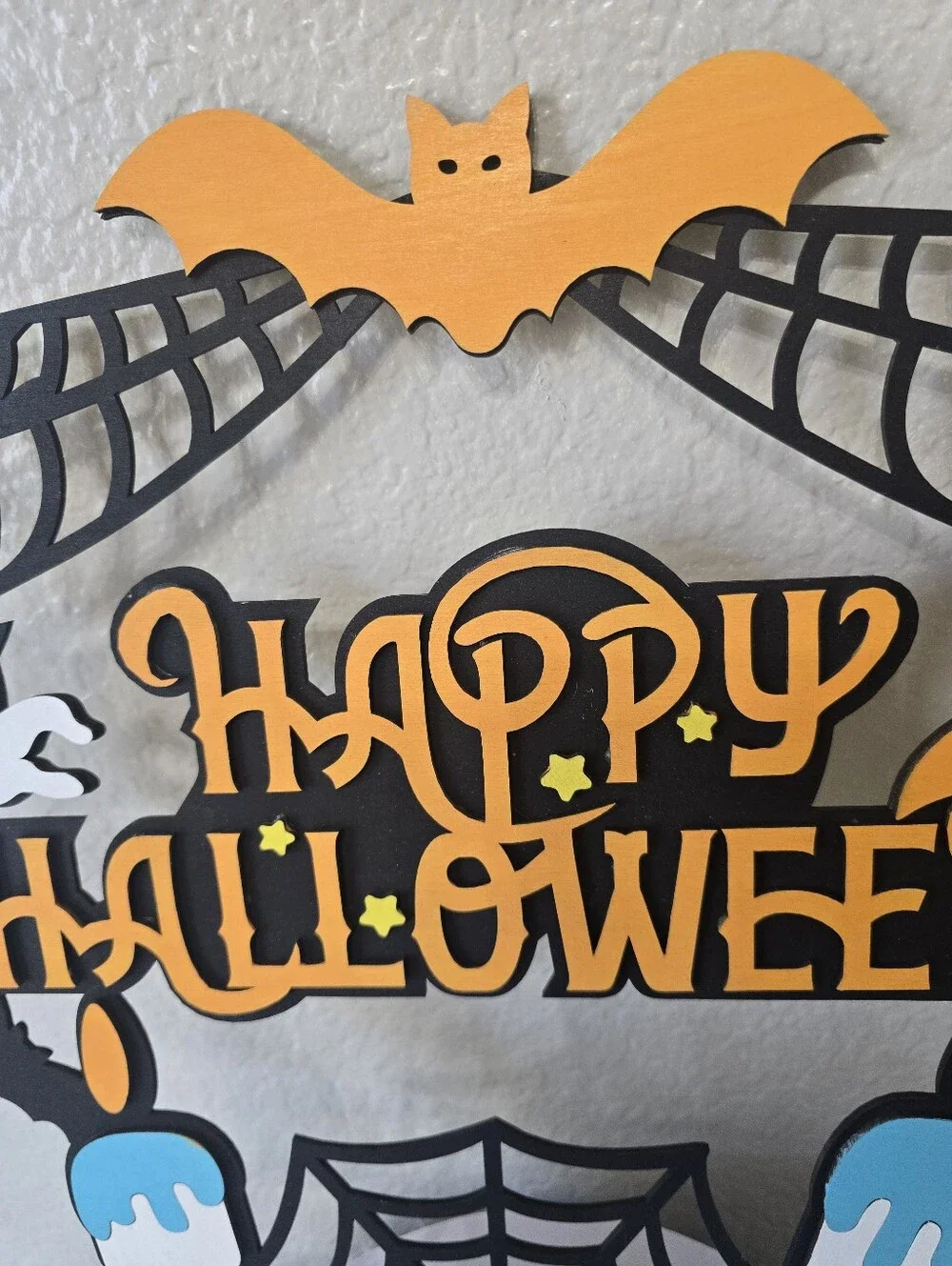 Handmade happy halloween